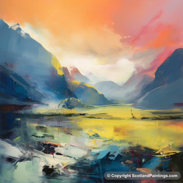 Painting - Glencoe - Glencoe