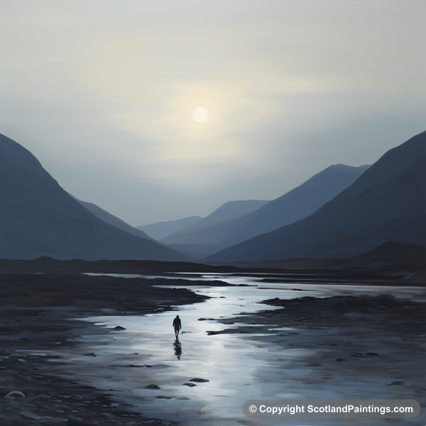 Painting - Glencoe - Glencoe