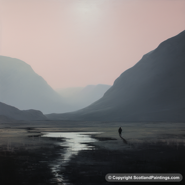 Painting - Glencoe - Glencoe