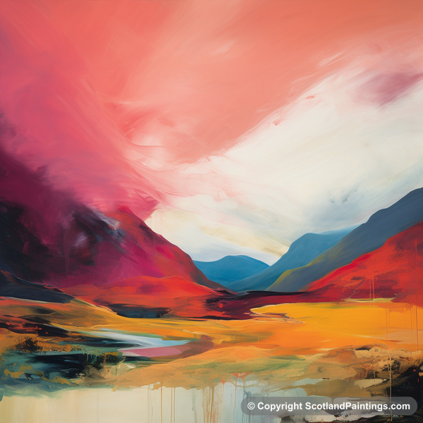 Painting - Glencoe - Glencoe