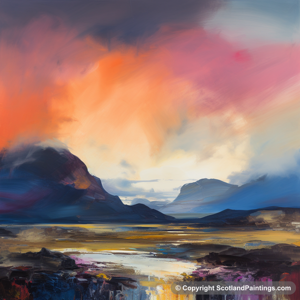 Painting - Glencoe - Glencoe