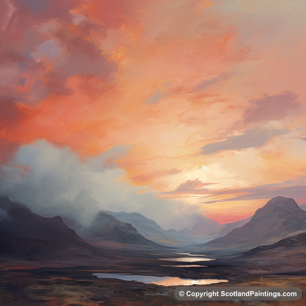 Painting - Glencoe - Glencoe