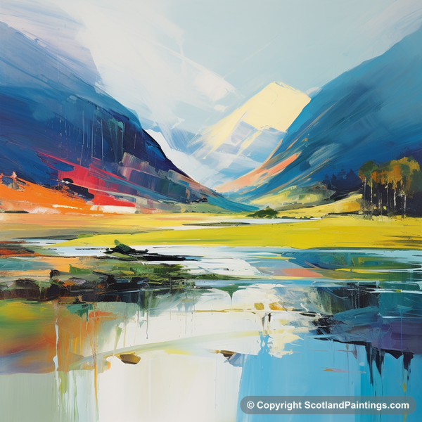 Painting - Glencoe - Glencoe