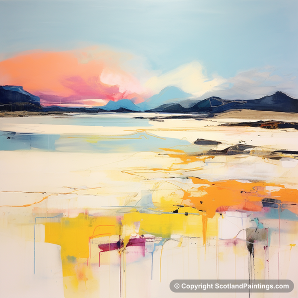 Painting - Mellon Udrigle Beach - Scottish Beaches