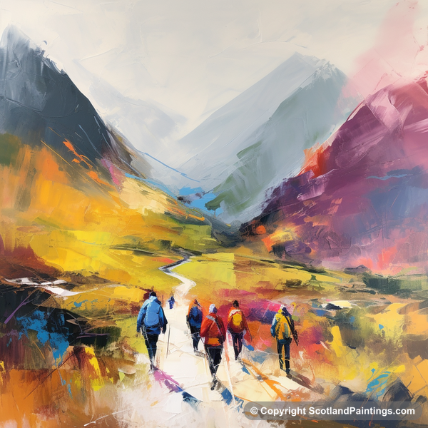 Painting - Glencoe - Glencoe