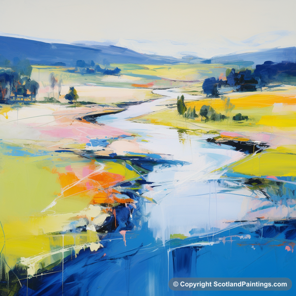 Painting - River Dee - Scottish Rivers