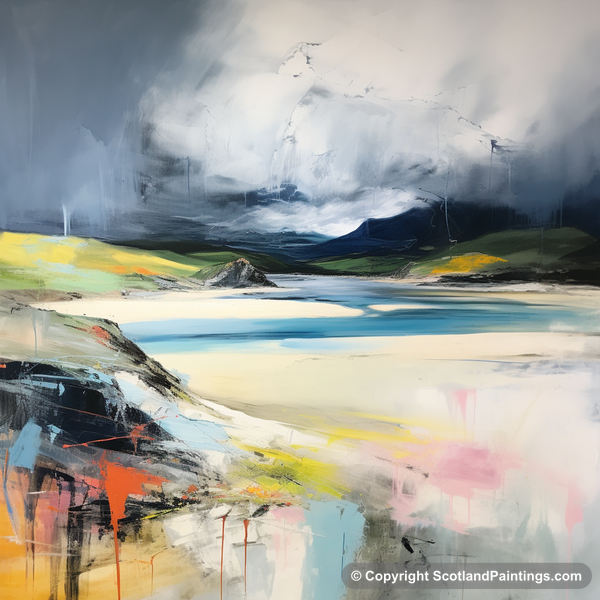 Painting - Durness Beach - Scottish Beaches