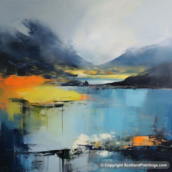 Painting - Loch Shiel - Scottish Lochs