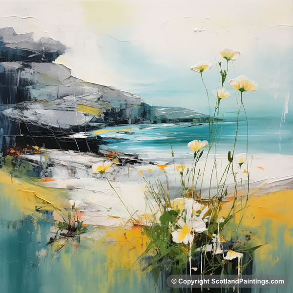 Painting - Cape Wrath - Scottish Flowers and Flora