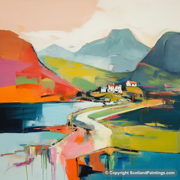 Painting - Fort William - Scottish Cities