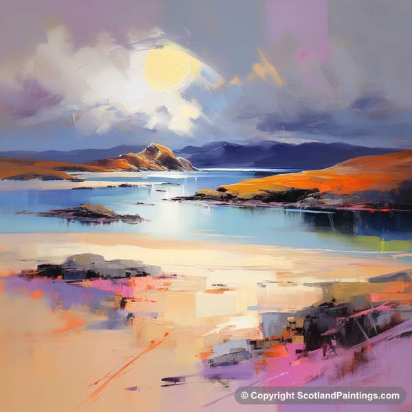 Painting - Scourie Bay - Scottish Coves