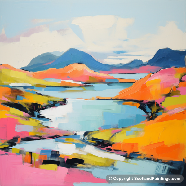 Painting - Loch Morar - Scottish Lochs