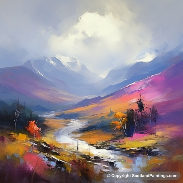 Painting - Glen Shiel - Scottish Glens