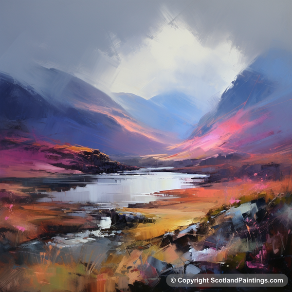 Painting - Glen Shiel - Scottish Glens