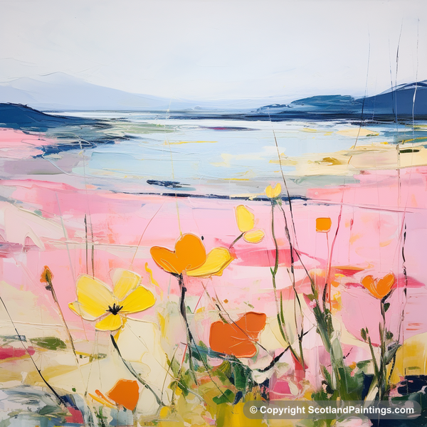 Painting - Argyll and Bute - Scottish Flowers and Flora