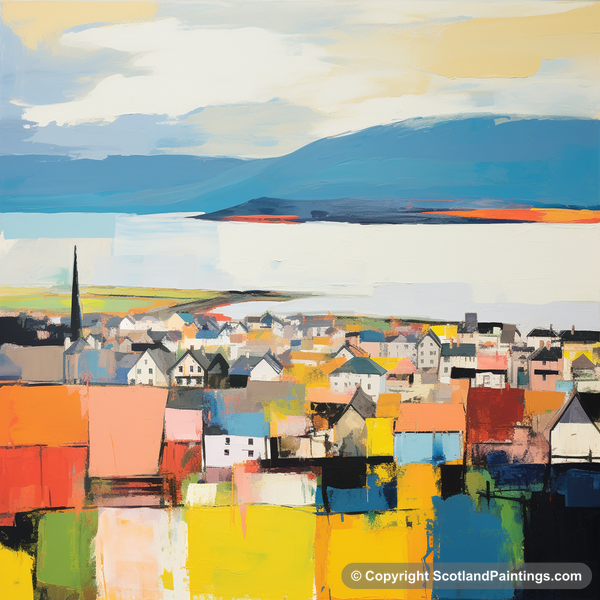 Painting - Dundee - Scottish Cities