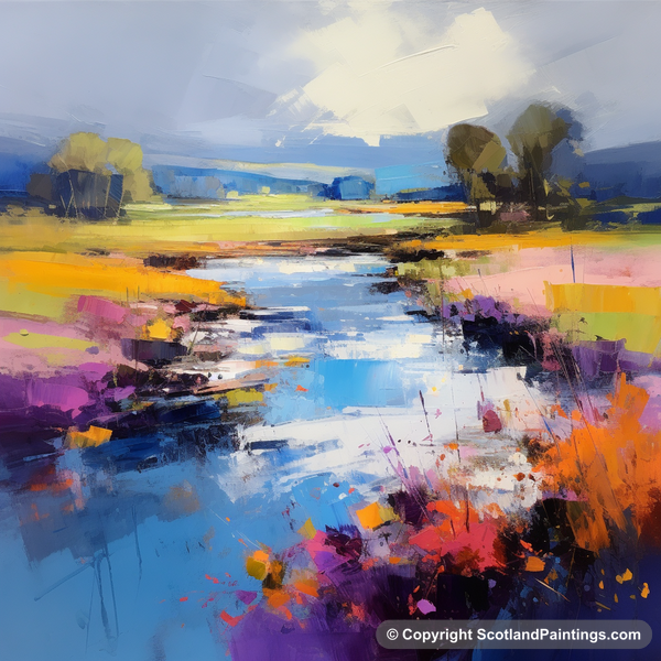 Painting - River Don - Scottish Rivers