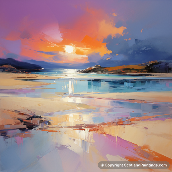 Painting - Achmelvich Beach - Scottish Beaches