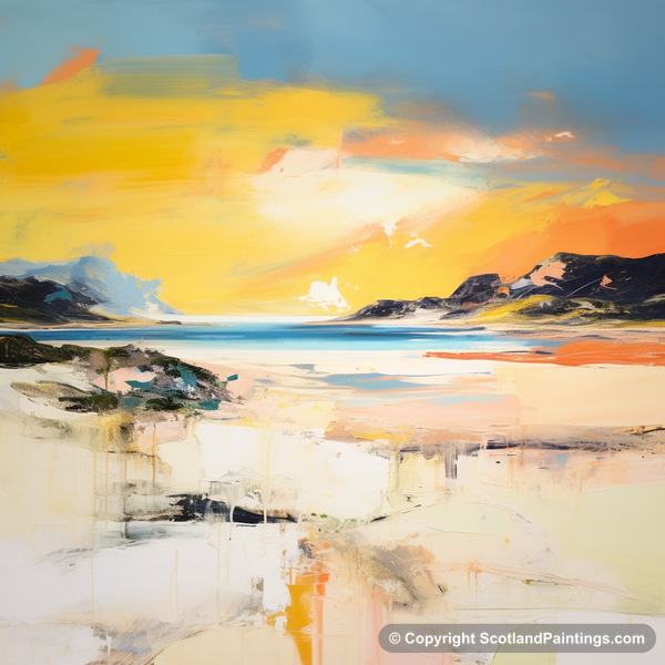 Painting - Camusdarach Beach - Scottish Beaches