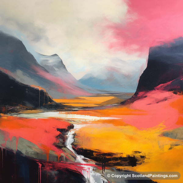 Painting - Glencoe - Glencoe