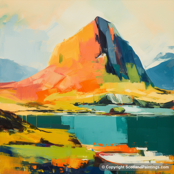 Painting - Suilven - Scottish Mountains