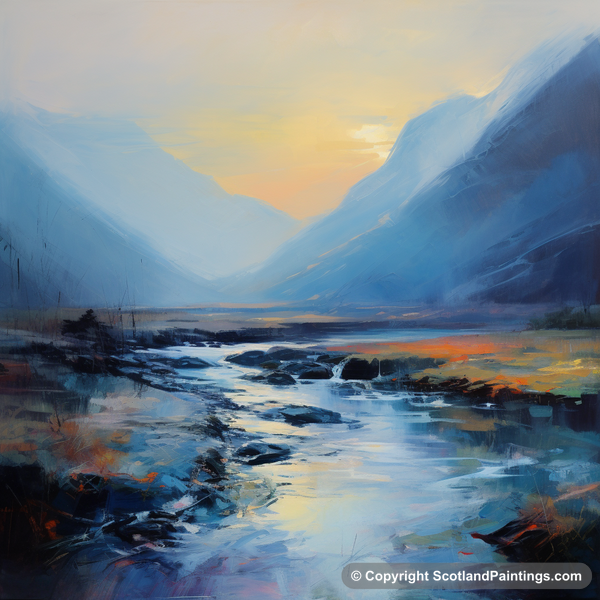 Painting - Glencoe - Glencoe