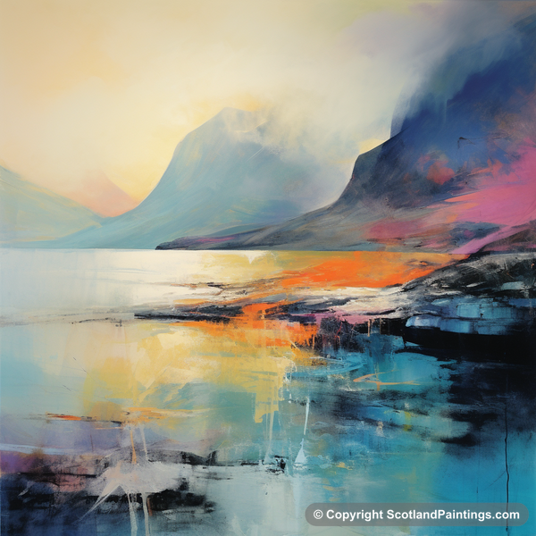 Painting - Elgol Bay - Scottish Coves