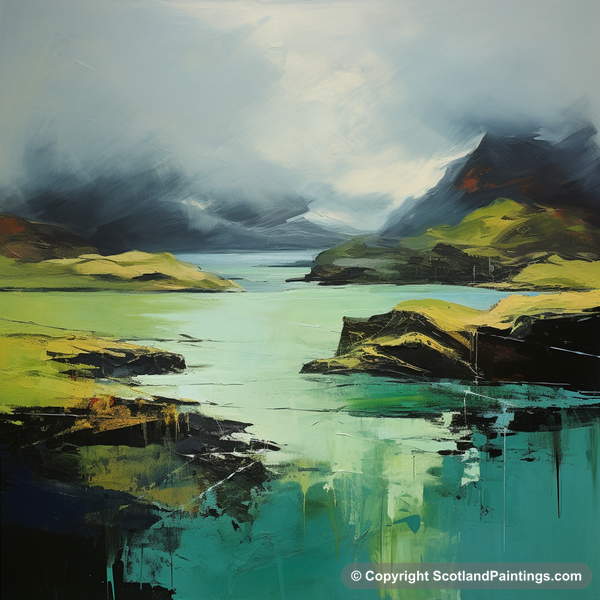 Painting - Loch Spelve - Scottish Coves