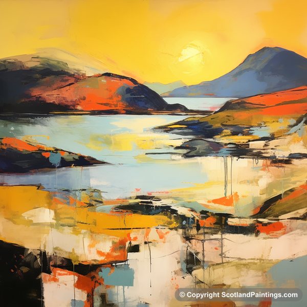 Painting - Scourie Bay - Scottish Coves