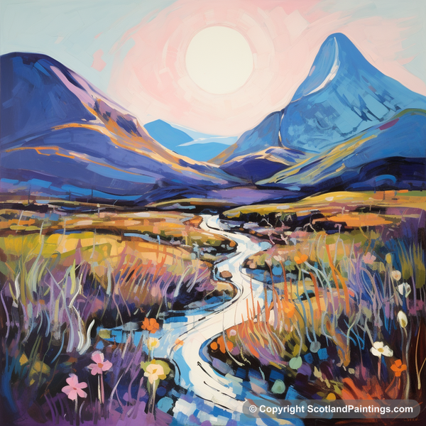 Painting - Glencoe - Glencoe