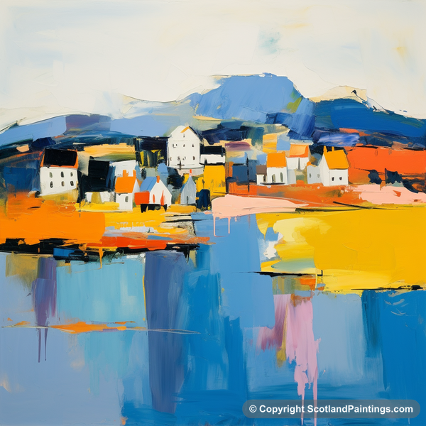 Painting - Oban - Scottish Cities