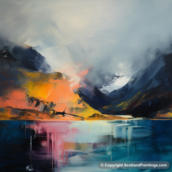 Painting - Loch Coruisk - Scottish Coves