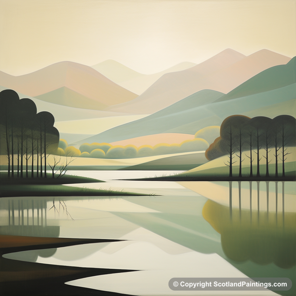 Painting - Glen Lochay - Scottish Glens