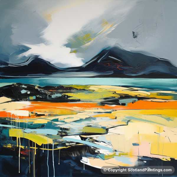 Painting - Balnakeil Bay - Scottish Coves