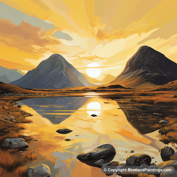 Painting - Glencoe - Glencoe