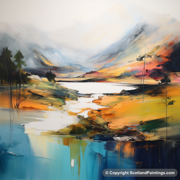 Painting - Glen Affric - Scottish Glens