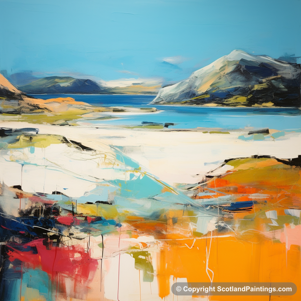 Painting - Achmelvich Bay - Scottish Coves