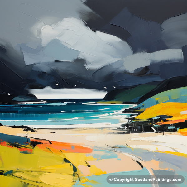 Painting - Sandwood Bay - Scottish Beaches