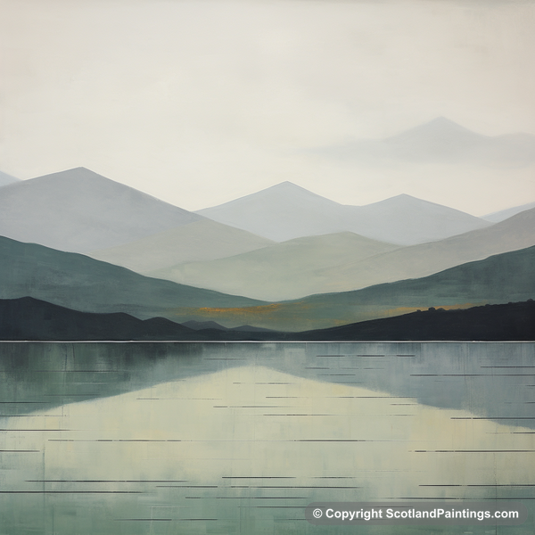 Painting - Ben Vorlich - Scottish Mountains