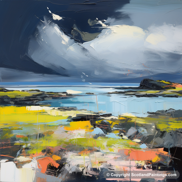 Painting - Achmelvich Bay - Scottish Coves