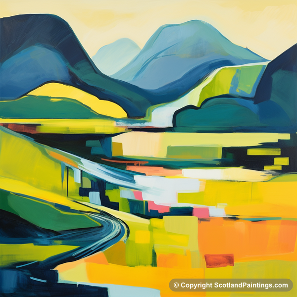 Painting - Glenfinnan - Scottish Glens