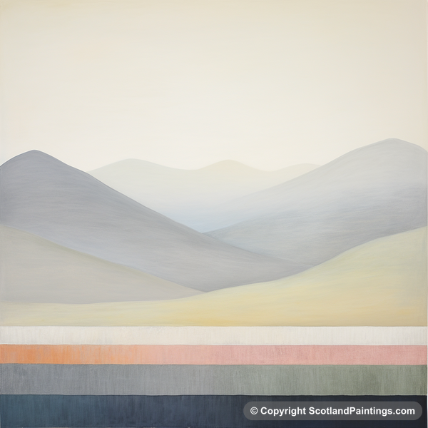 Painting - The Cairnwell - Scottish Munros