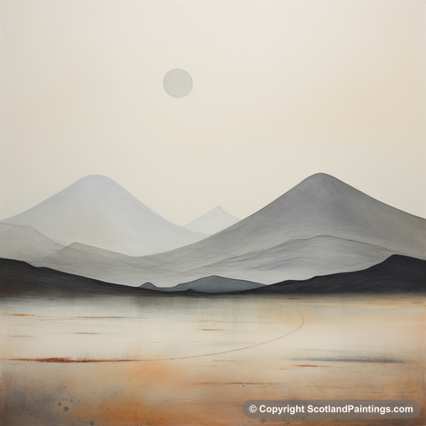 Painting - Meall Greigh - Scottish Munros