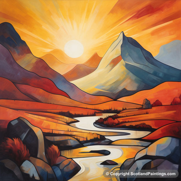 Painting - Glencoe - Glencoe