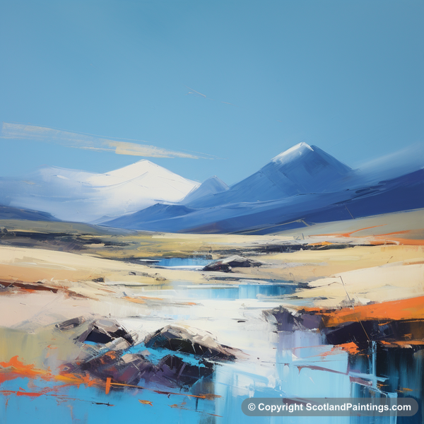 Painting - Meall a' Choire Lèith - Scottish Munros