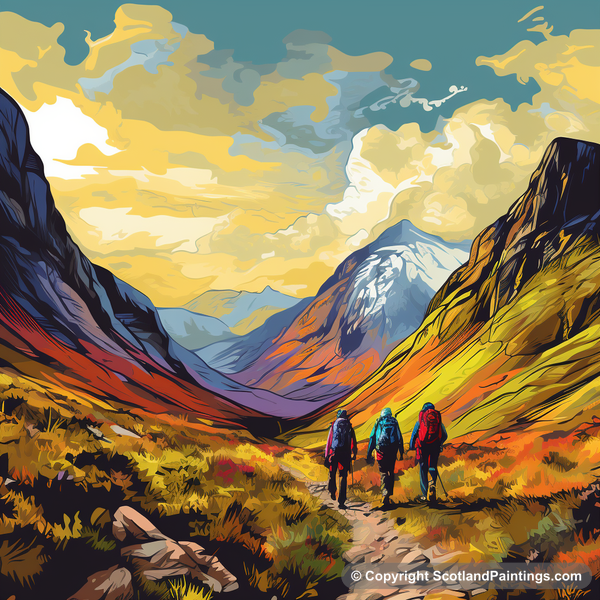 Painting - Glencoe - Glencoe