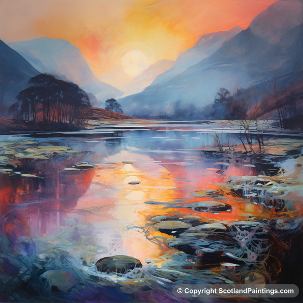 Painting - Glencoe - Glencoe