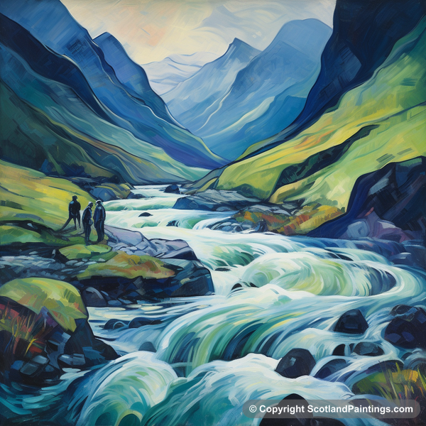 Painting - Glencoe - Glencoe