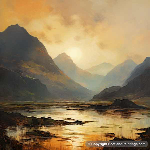 Painting - Glencoe - Glencoe