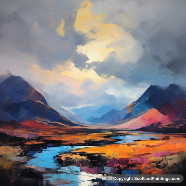 Painting - Glencoe - Glencoe